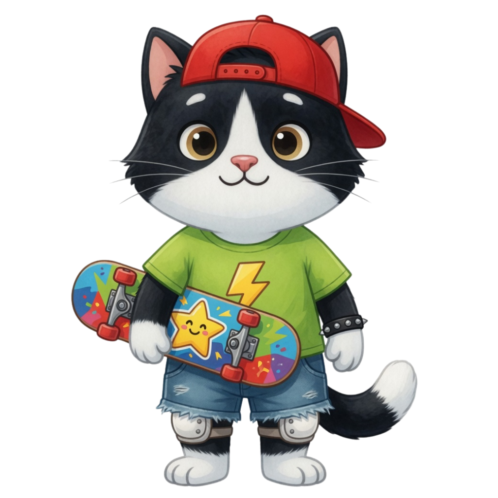 Skater Cat